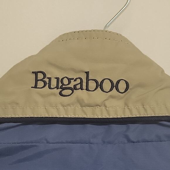 Columbia Bugaboo Lined Windbreaker/Jacket Women's Size M Blue Navy Tan - Picture 7 of 9